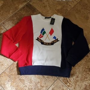 Polo Ralph Lauren Cross flags sweater